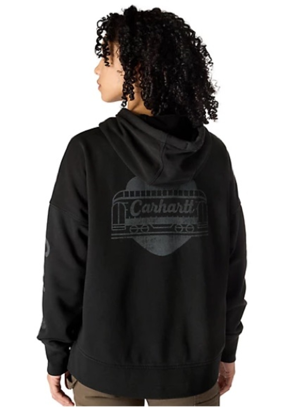 CARHARTT OVERSIZED MIDWEIGHT HEART GRAPHIC HOODIE XL